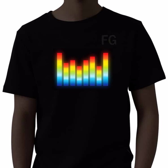 Led flashing t shirts - Picture 7 of 7